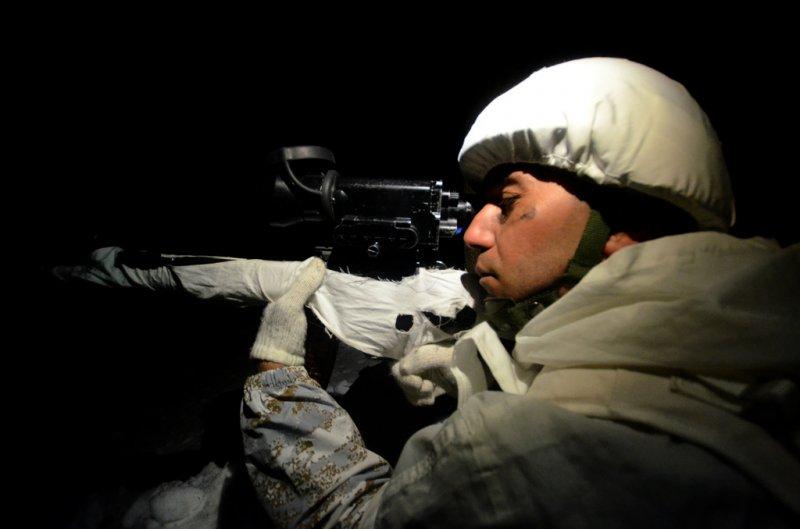 Komandolar eksi 20 derecede eğitimde