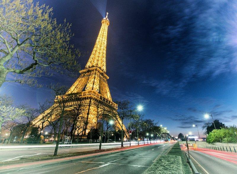 Eyfel Kulesi'nin muhteşem manzarası 