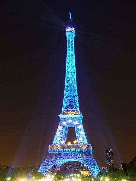 Eyfel Kulesi'nin muhteşem manzarası 