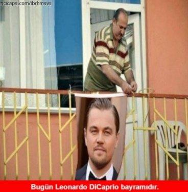 Oscar'ı kazanan Leonardo DiCaprio capsleri