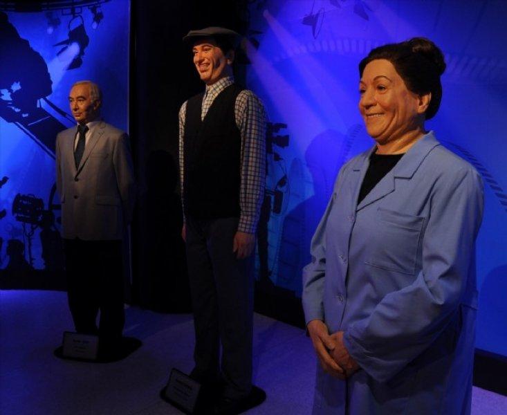 Yılmaz Büyükerşen'in balmumu heykelleri