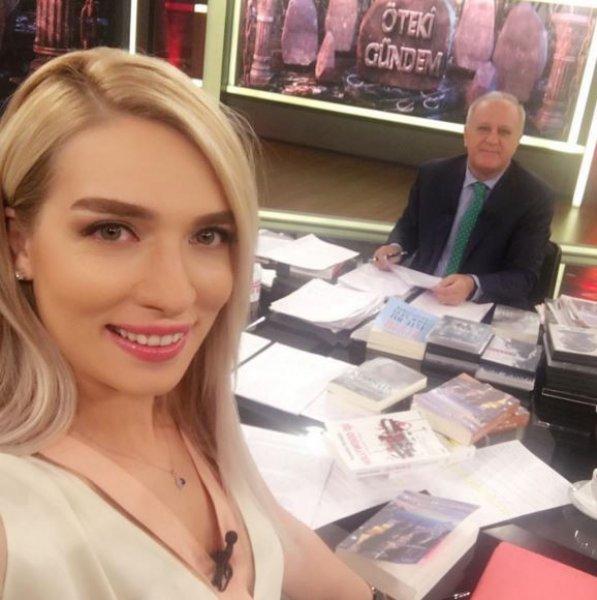 Güzel sunucu Cansu Canan Özgen