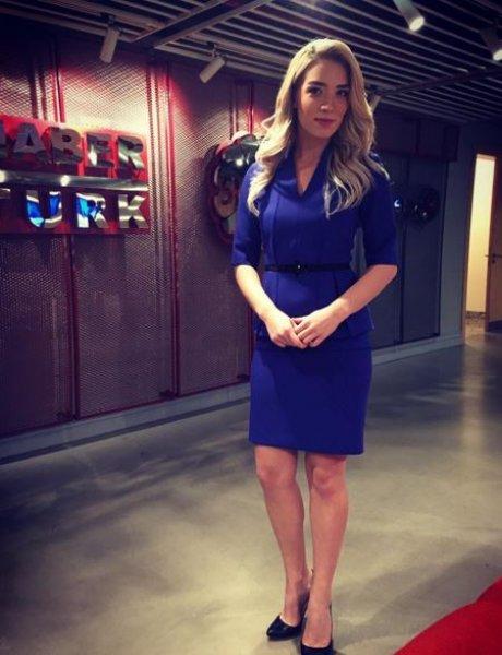 Güzel sunucu Cansu Canan Özgen