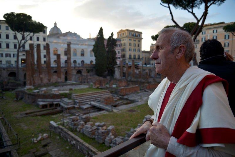 Sezar'ın öldürülüşüne Roma sokaklarında ilginç anma