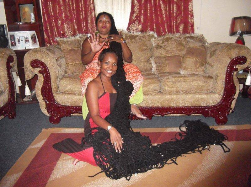 Dünyanın en uzun rasta saçlı kadını: Asha Mandela