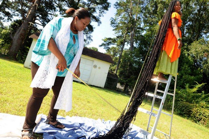 Dünyanın en uzun rasta saçlı kadını: Asha Mandela