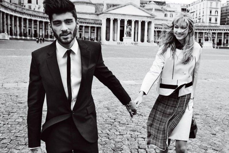 Gigi Hadid sevgilisiyle romantik pozlar verdi 
