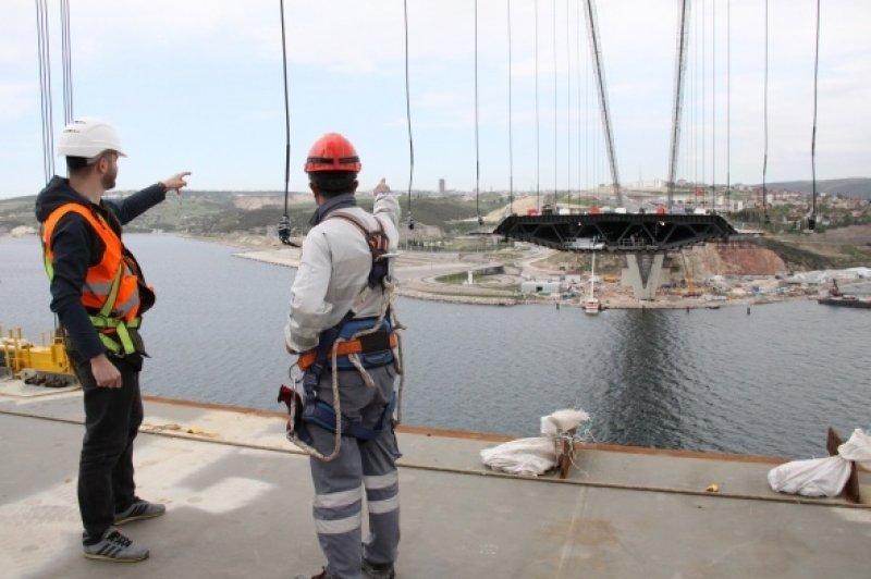 Körfez Geçiş Köprüsü'nde son 340 metre