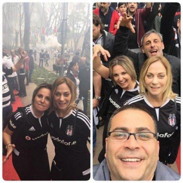 Ünlüler Vodafone Arena'da