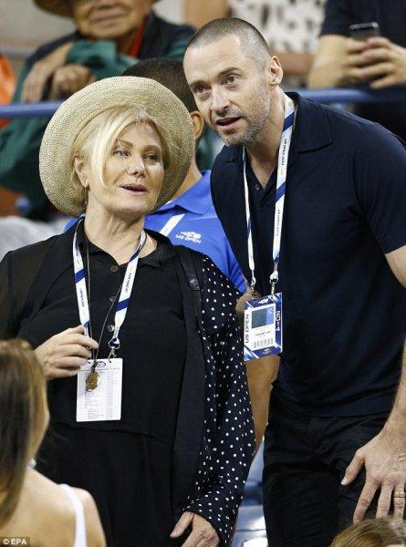 Hugh Jackman celebrated his 20th anniversary with his wife on the beach.