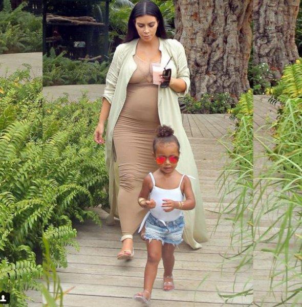 Kim Kardashian yine transparan