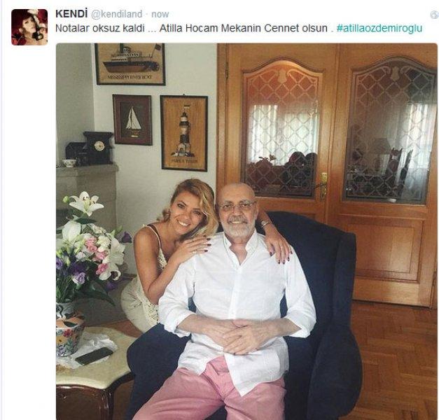 Atilla Özdemiroğlu'nun vefatı ünlüleri yasa boğdu