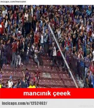 Trabzonspor-Fenerbahçe maçı capsleri