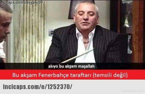 Trabzonspor-Fenerbahçe maçı capsleri