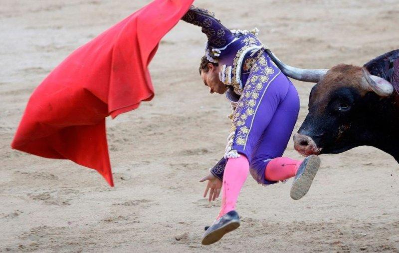  Boğa güreşinde boynuzlanan matadorlar