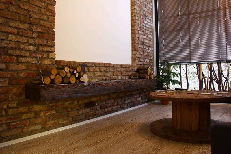 Küçük evler için loft tarzı dekorasyonlar