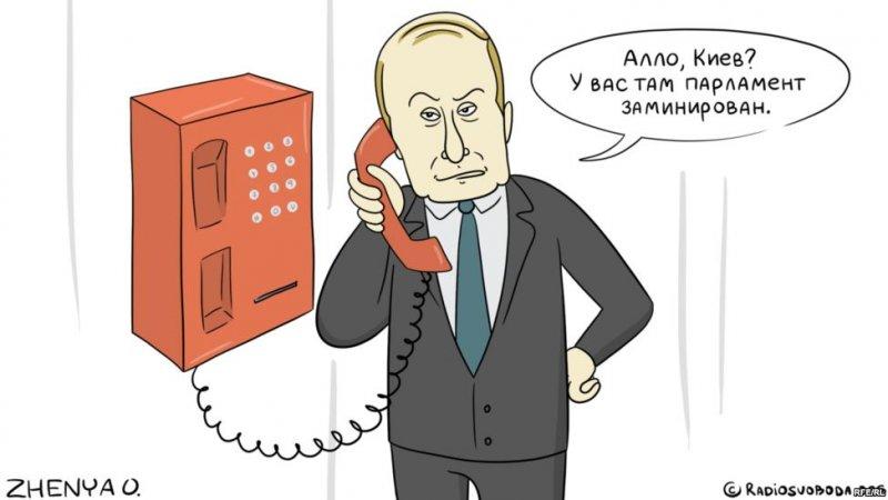 Vladimir Putin'i kızdıran karikatürler