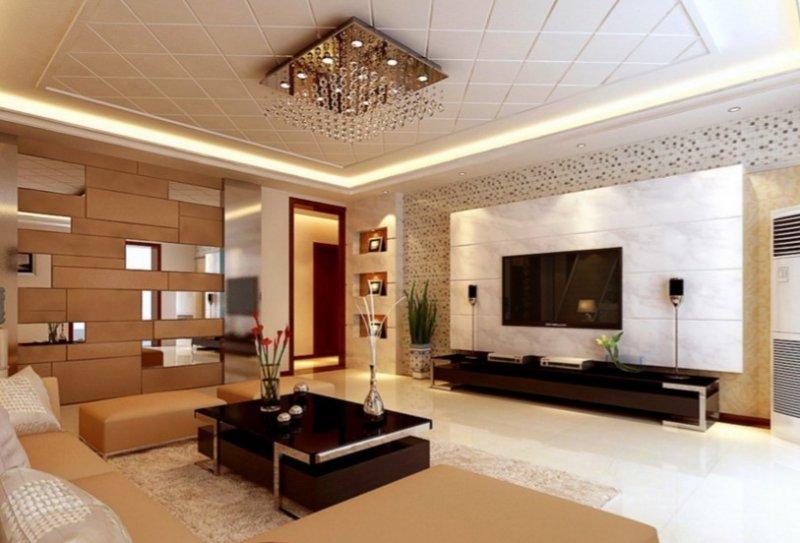 En modern tavan dekorasyonları