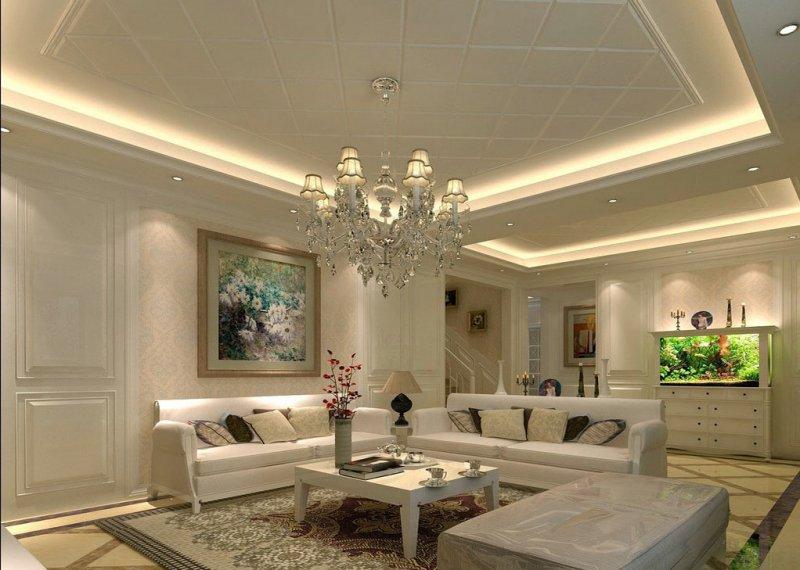 En modern tavan dekorasyonları