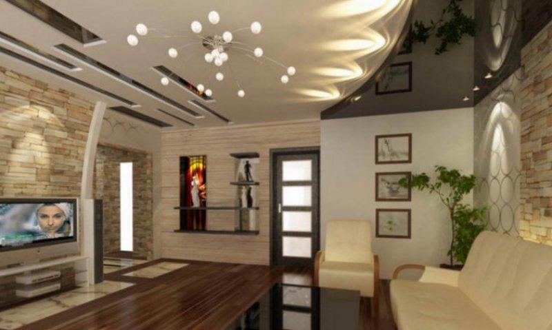 En modern tavan dekorasyonları