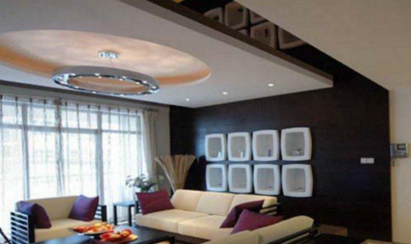 En modern tavan dekorasyonları