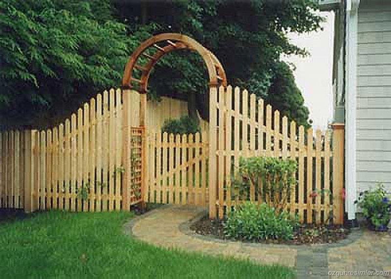 Yeni trend bambu bahçe çiti 