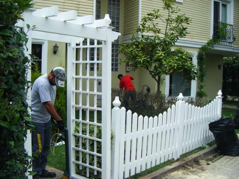 Yeni trend bambu bahçe çiti 