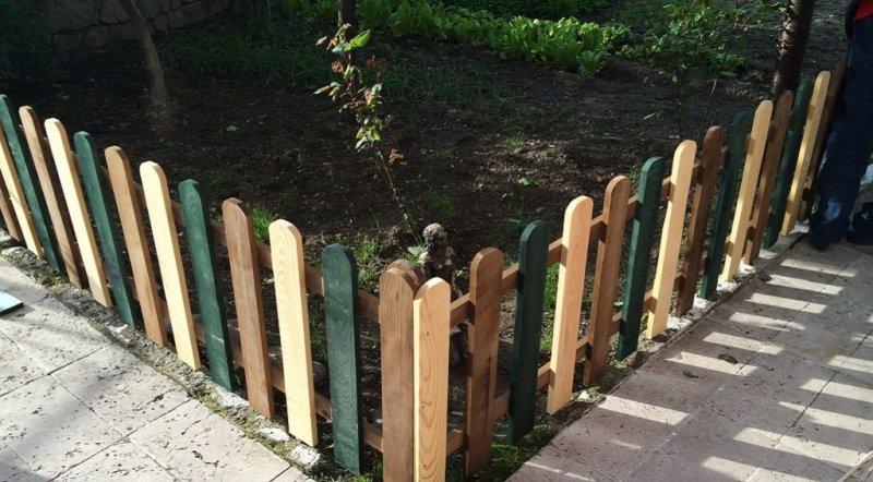 Yeni trend bambu bahçe çiti 