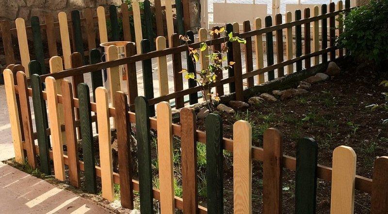 Yeni trend bambu bahçe çiti 