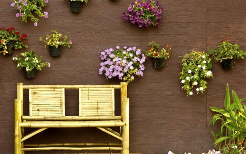 Yeni trend bambu bahçe çiti 