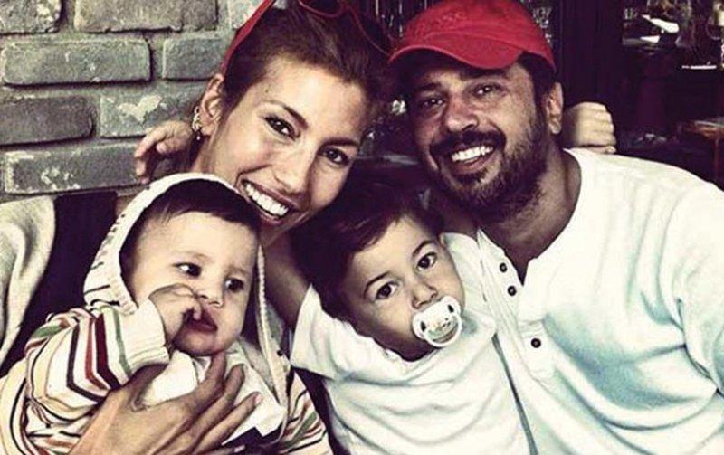 Çağla Şıkel oğullarıyla Anneler Günü'nü kutladı