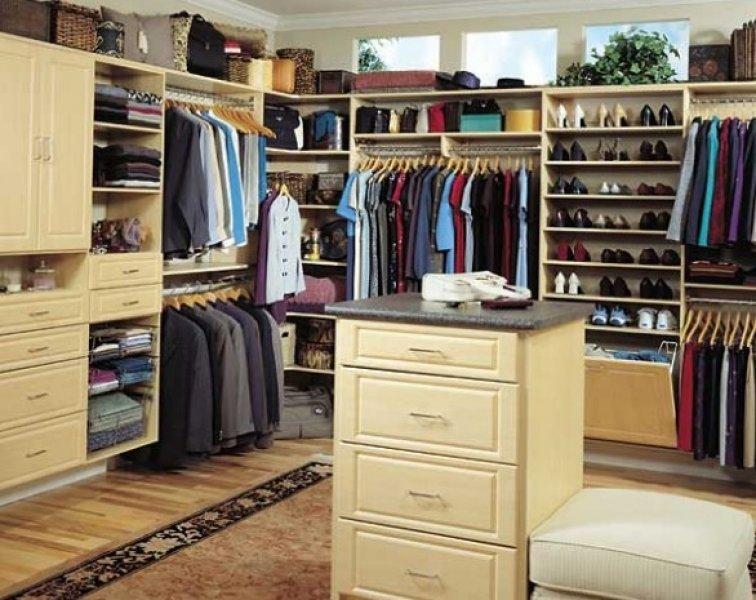 Giysi odası için dekorasyon fikirleri