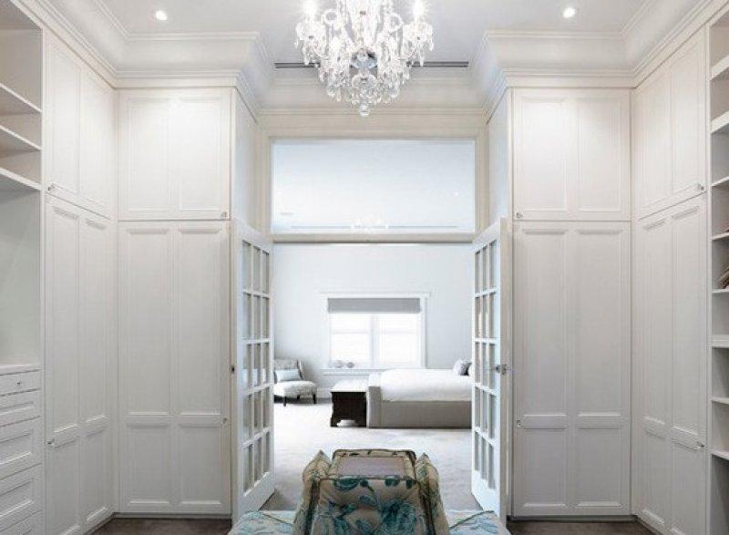 Giysi odası için dekorasyon fikirleri