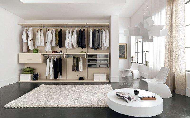 Giysi odası için dekorasyon fikirleri