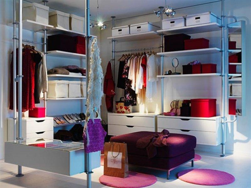 Giysi odası için dekorasyon fikirleri
