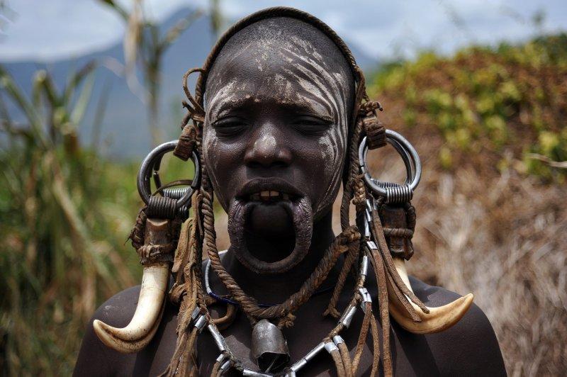 Etiyopya'nın cesur Hamar kabilesi kadınları