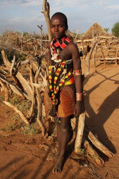 Etiyopya'nın cesur Hamar kabilesi kadınları