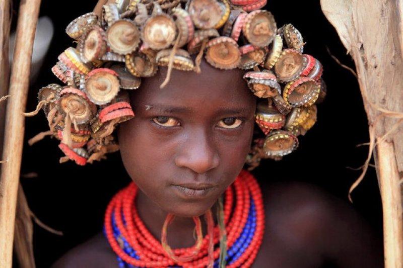 Etiyopya'nın cesur Hamar kabilesi kadınları