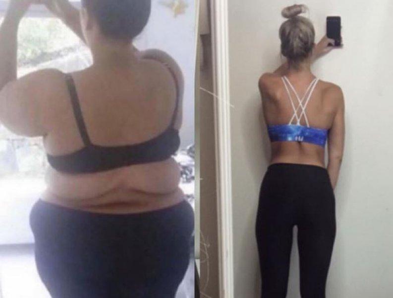 Yeni Zelandalı makyöz 2 yılda 90 kilo verdi