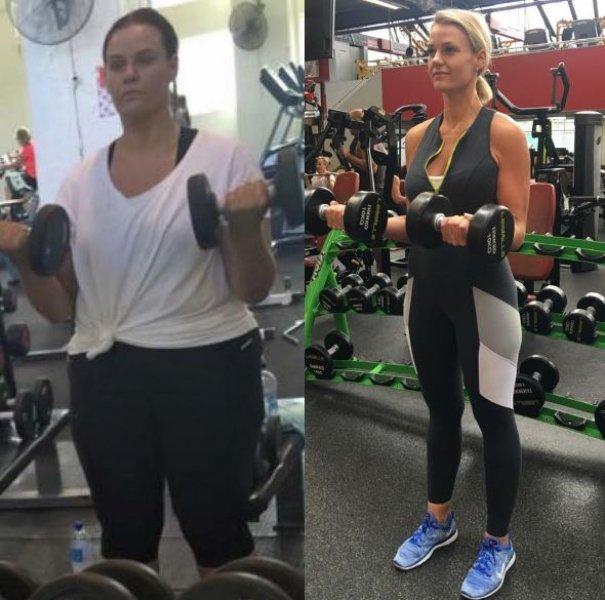 Yeni Zelandalı makyöz 2 yılda 90 kilo verdi