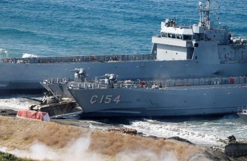 Cumhurbaşkanı ve Başbakan Efes 2016 tatbikatında