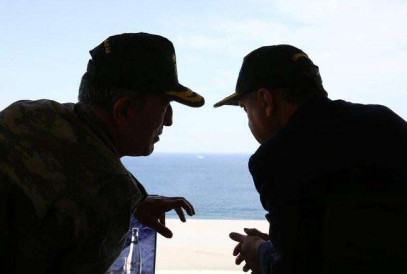 Cumhurbaşkanı ve Başbakan Efes 2016 tatbikatında