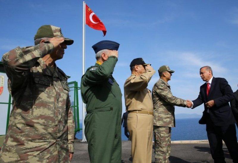 Cumhurbaşkanı ve Başbakan Efes 2016 tatbikatında