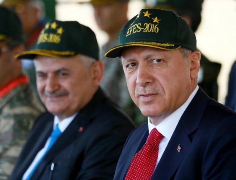 Cumhurbaşkanı ve Başbakan Efes 2016 tatbikatında