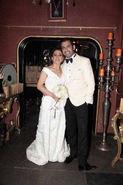 Derya Karadaş ve Haki Biçici'nin düğününe ünlü akını