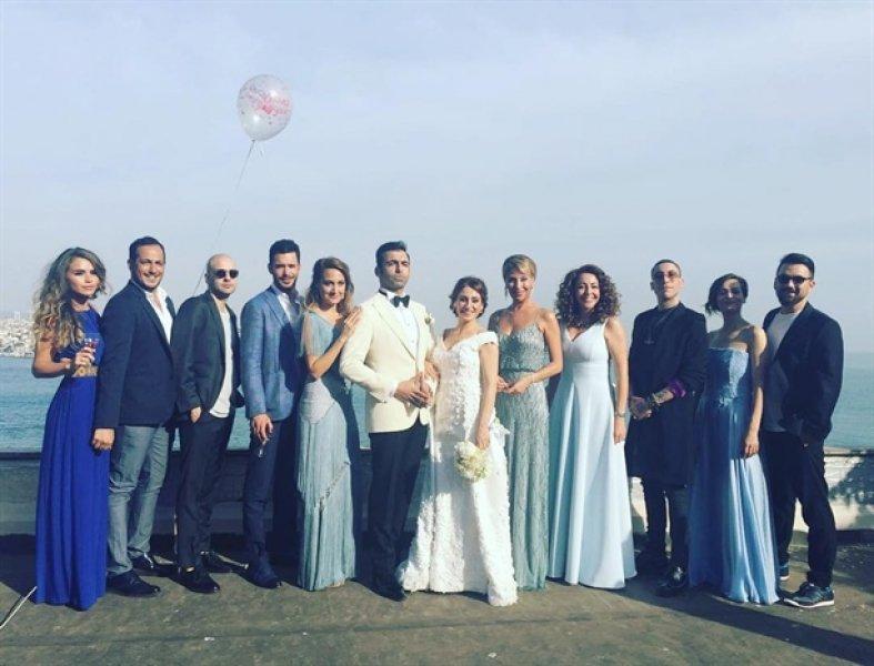 Derya Karadaş ve Haki Biçici'nin düğününe ünlü akını