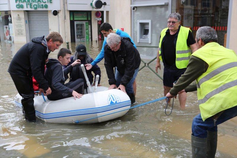 Fransa'da sel felaketi