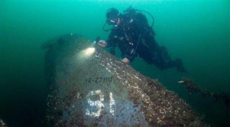 Van Gölü derinliklerinde tarihi eser 