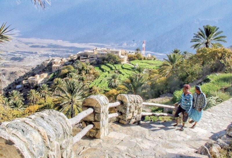 Umman'daki Wekan köyünde oruç süresi 3 buçuk saat