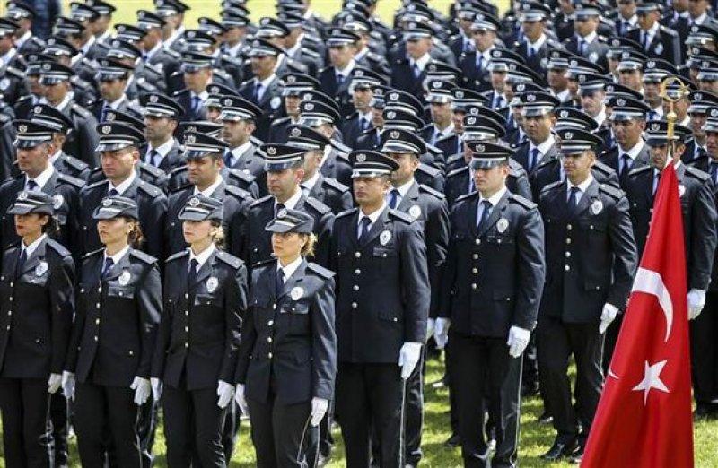 999 komiser yardımcısı Polis Akademisi'nden mezun oldu